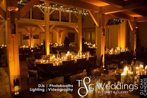 Wedding celebration and lighting at Grove at Briar Barn Inn, gallery photo 8