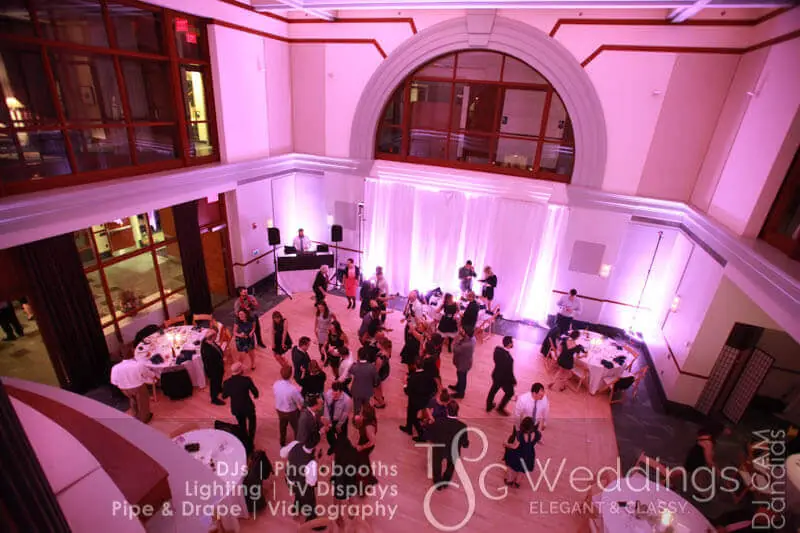 Wedding celebration and lighting at Exchange Conference Center, gallery photo 10