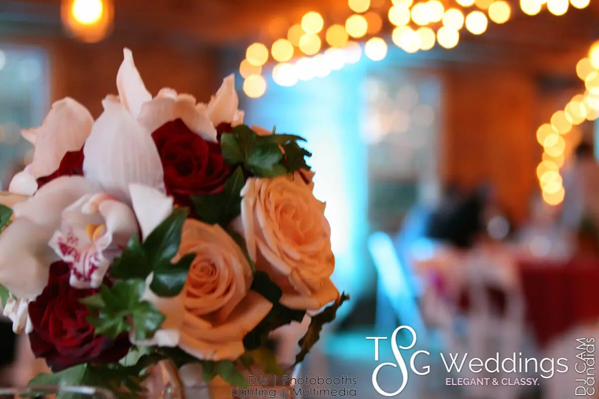 Wedding celebration and lighting at Smith Barn (Brooksby Farm), gallery photo 10