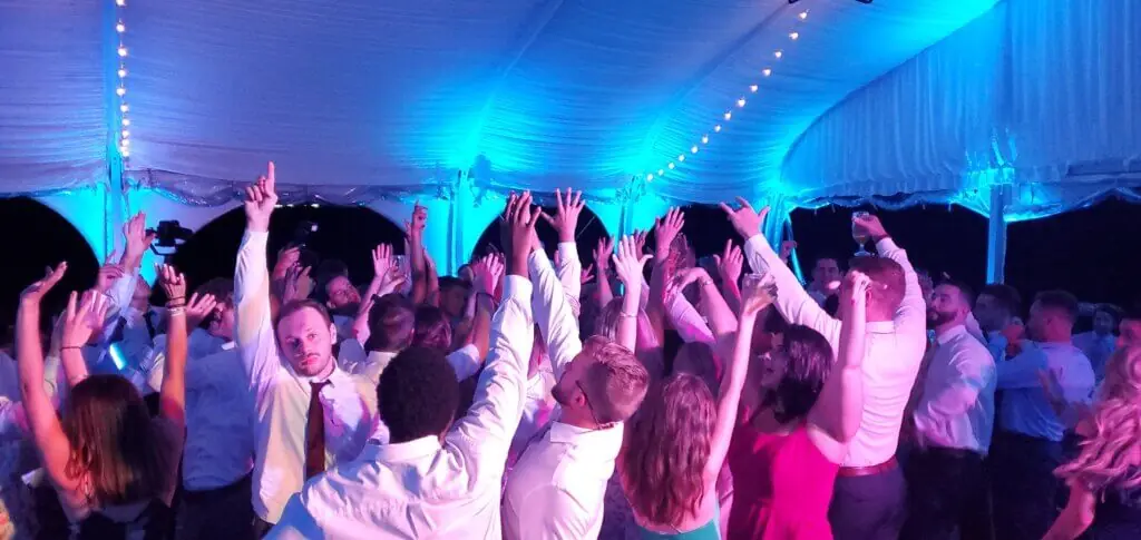 Wedding celebration and lighting at Fruitlands Museum, gallery photo 8