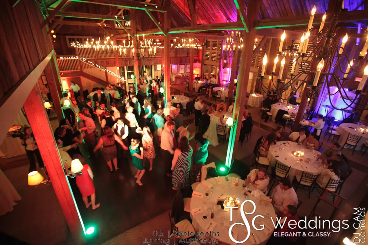 Wedding celebration and lighting at The Barn At Gibbet Hill, gallery photo 7