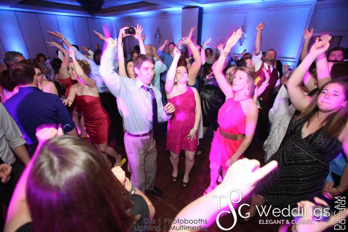 Wedding lighting at Best Western Royal Plaza Hotel