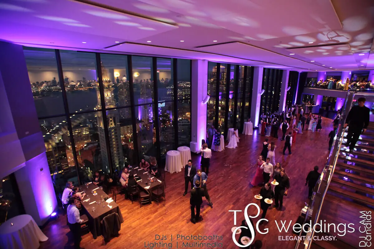 Wedding celebration and lighting at The State Room, gallery photo 1