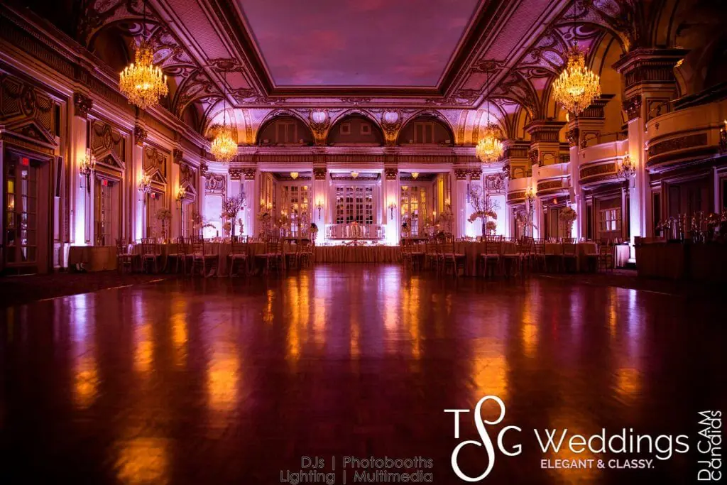 Wedding celebration and lighting at Fairmont Copley Plaza, gallery photo 9