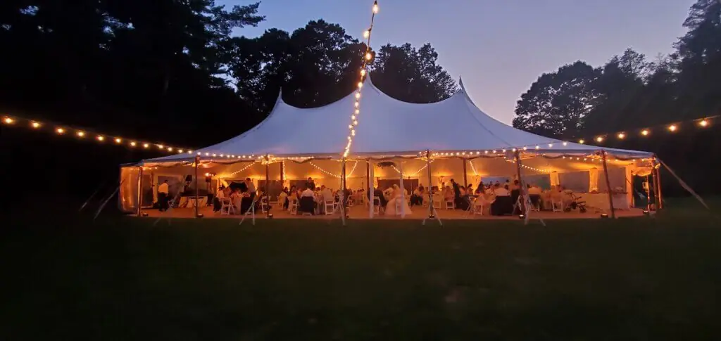 Wedding celebration and lighting at Moraine Farm - Beverly, gallery photo 13