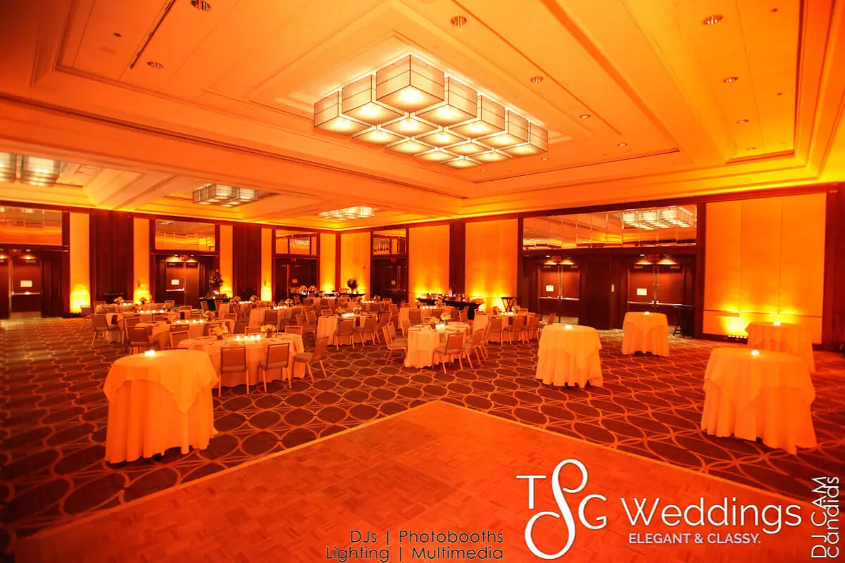 Wedding celebration and lighting at Westin Hotel, gallery photo 6