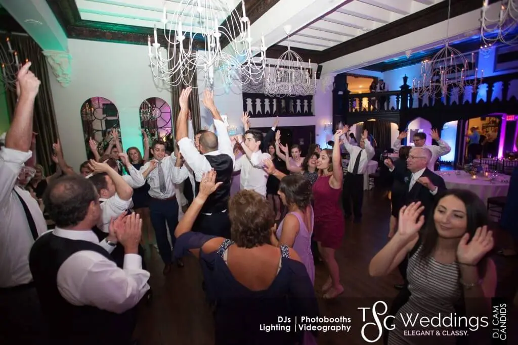 Wedding celebration and lighting at Alden Castle - Brookline, gallery photo 11