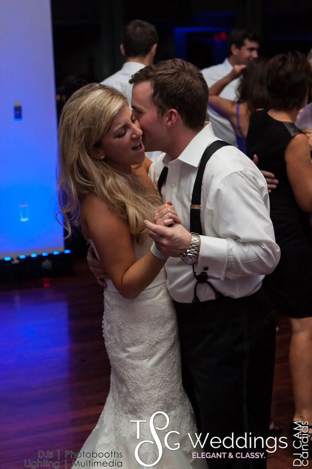 Wedding celebration and lighting at The State Room, gallery photo 9