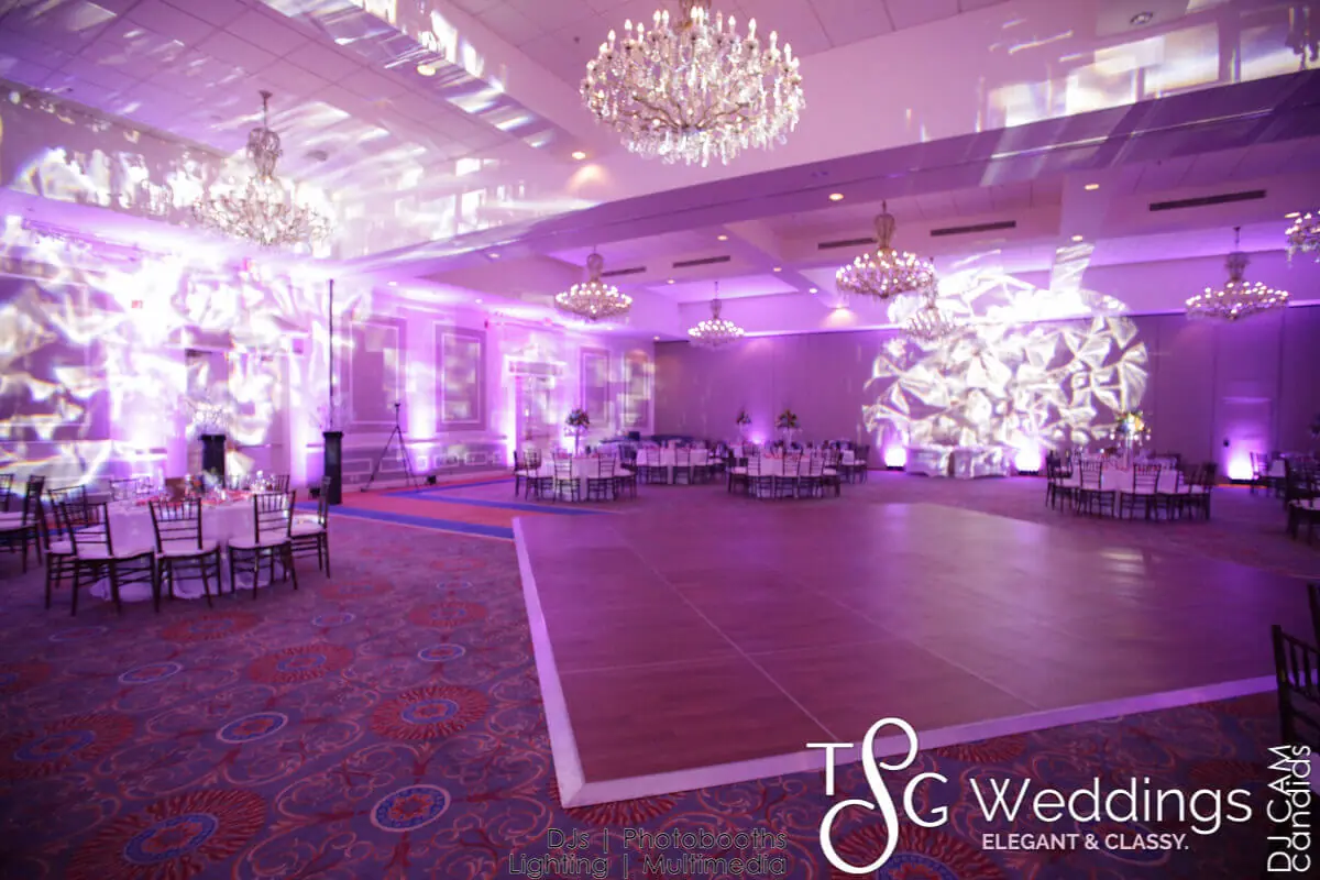 Wedding celebration and lighting at Sheraton Hotel Framingham, gallery photo 2