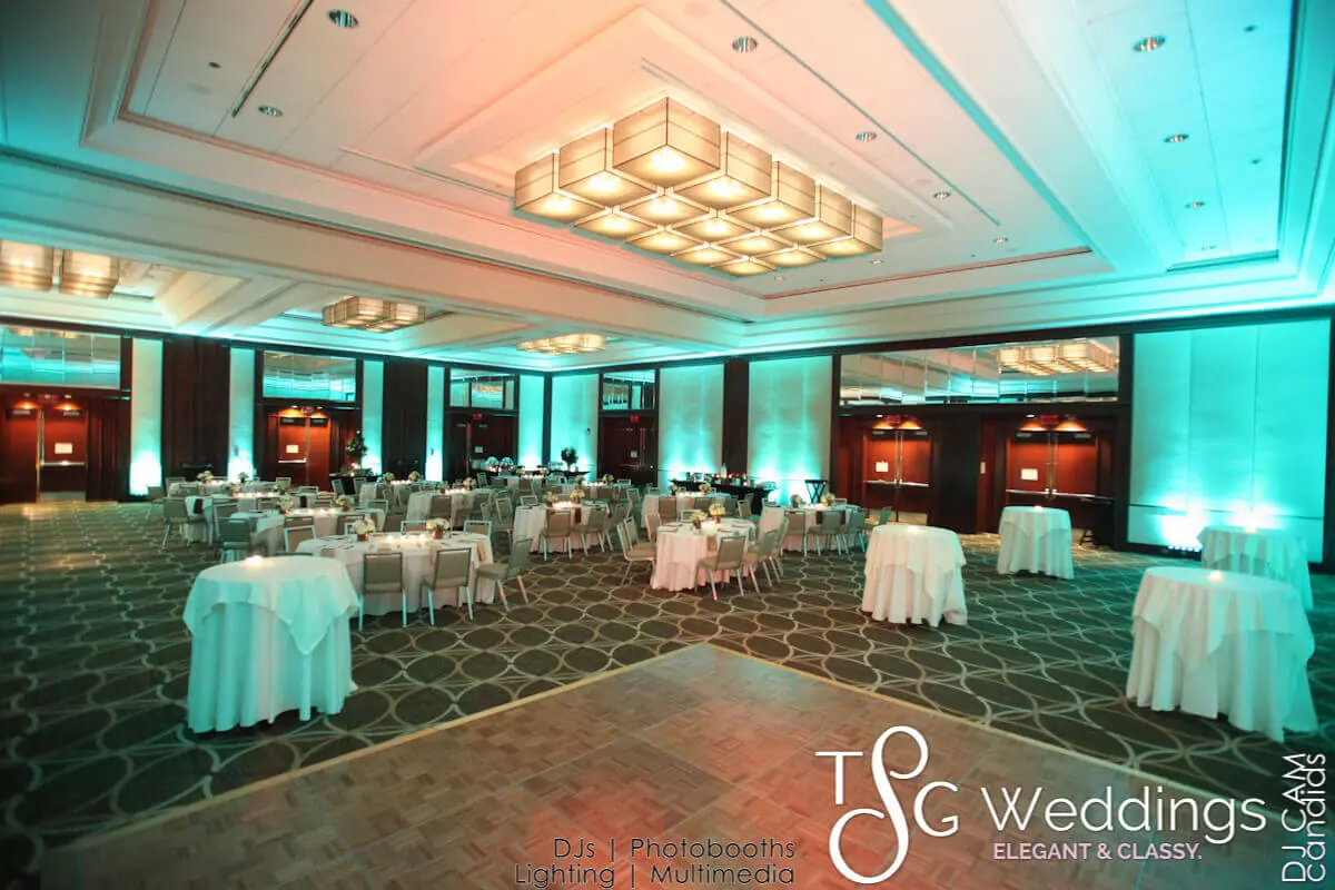 Wedding celebration and lighting at Westin Hotel, gallery photo 10