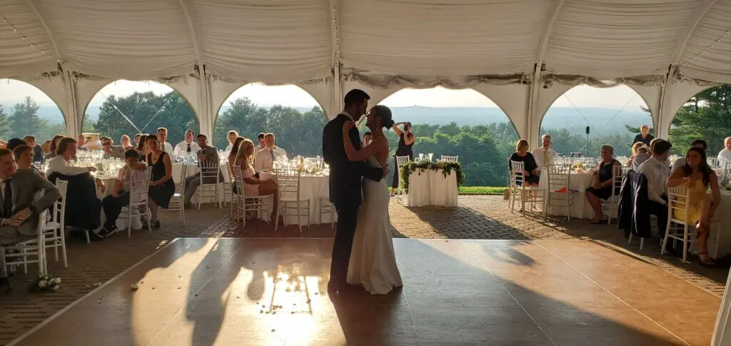 Wedding celebration and lighting at Fruitlands Museum, gallery photo 3