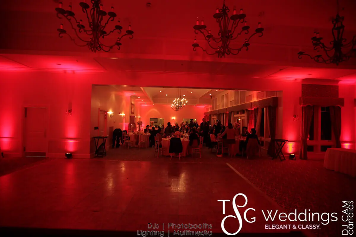 Wedding celebration and lighting at Le Baron Hills Country Club, gallery photo 4