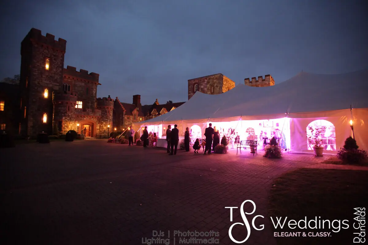 Wedding celebration and lighting at Searles Castle, gallery photo 6