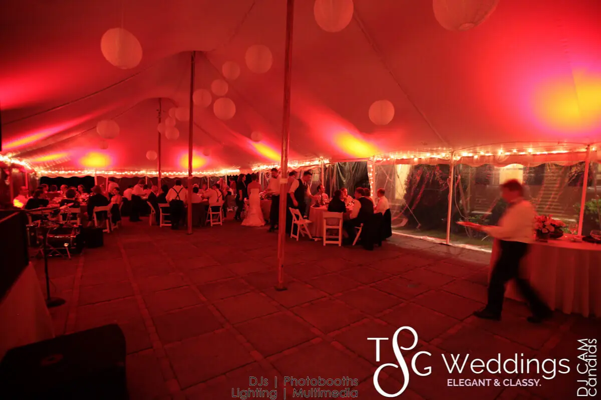 Wedding celebration and lighting at The Pierce House, gallery photo 3