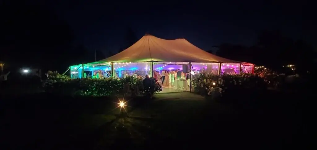 Wedding celebration and lighting at Connemara House Farm, gallery photo 2
