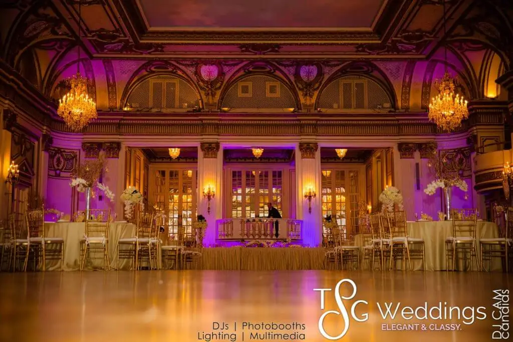 Wedding celebration and lighting at Fairmont Copley Plaza, gallery photo 3