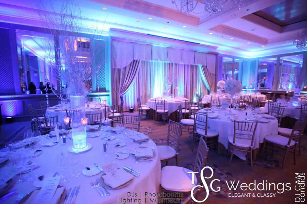Wedding lighting at Four Seasons Hotel