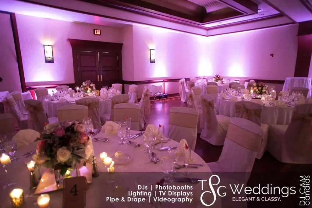 Wedding celebration and lighting at Cafe Escadrille - Burlington, gallery photo 17
