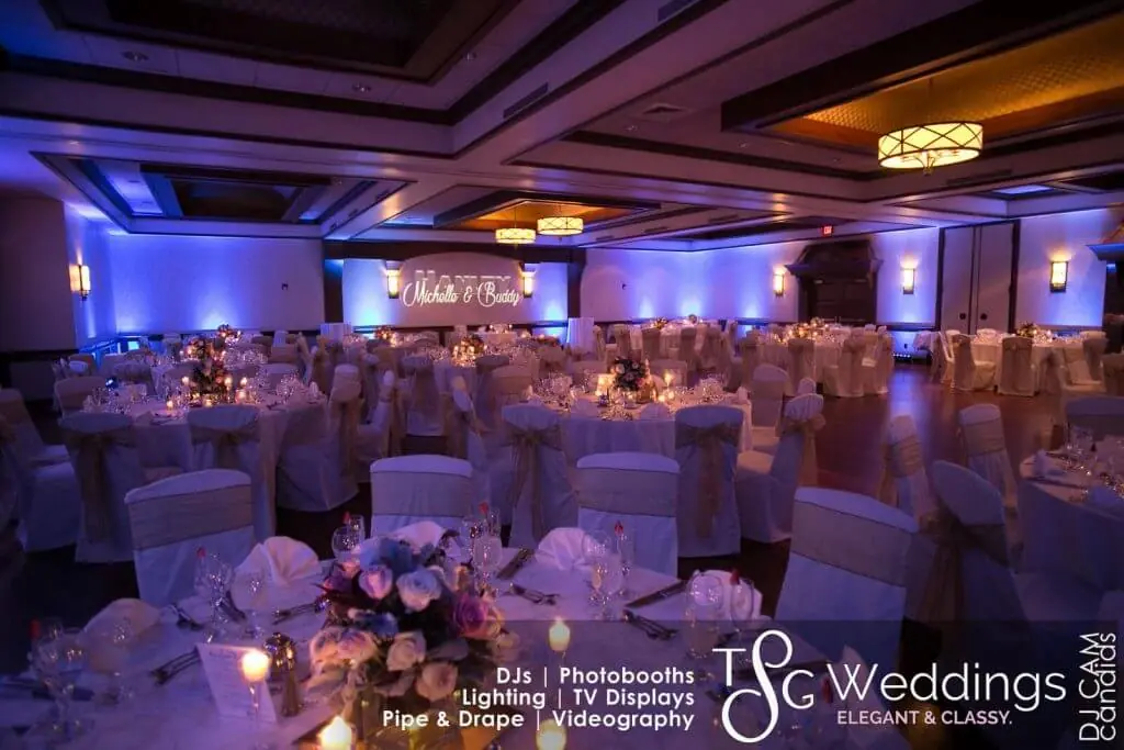 Wedding celebration and lighting at Cafe Escadrille - Burlington, gallery photo 27