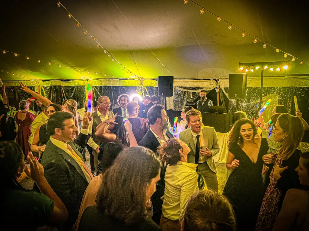 Wedding celebration and lighting at The Bradley Estate, gallery photo 6