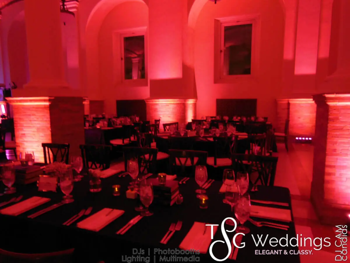 Wedding celebration and lighting at Boston Public Library, gallery photo 13