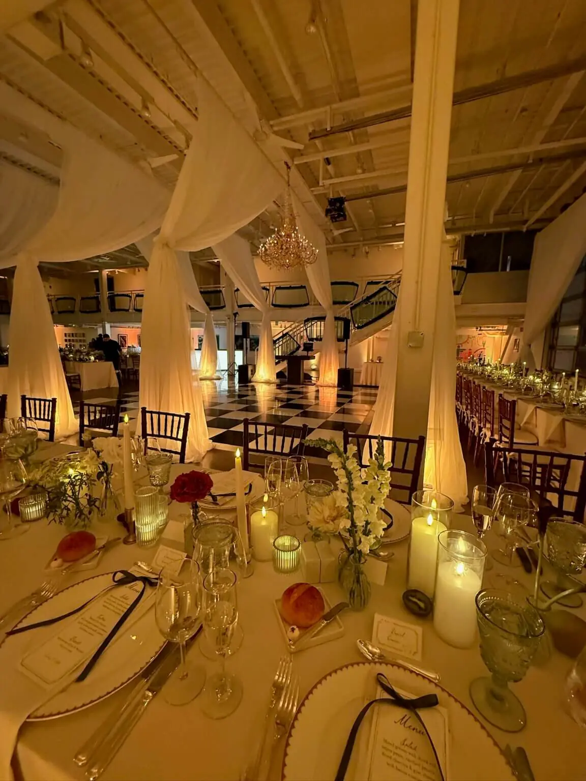 Wedding celebration and lighting at Artists for Humanity, gallery photo 4