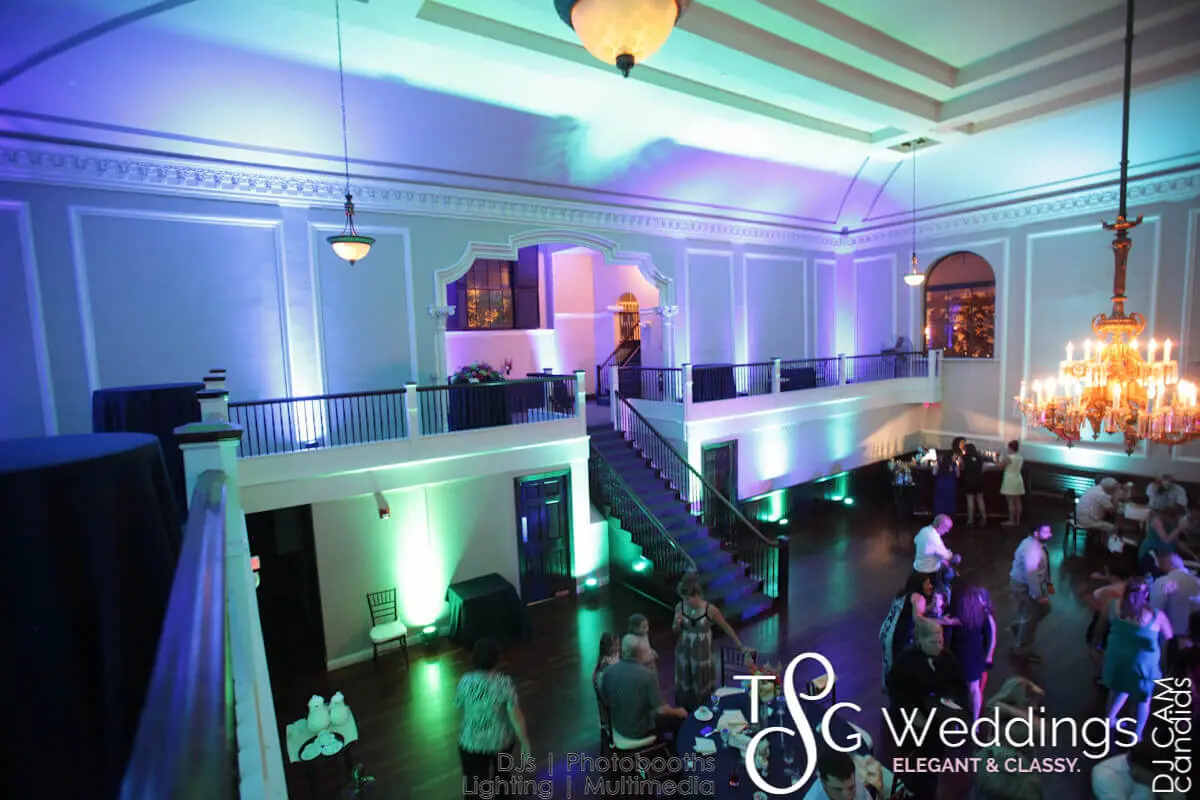 Wedding celebration and lighting at Colonial Hall at Rockafellers, gallery photo 10