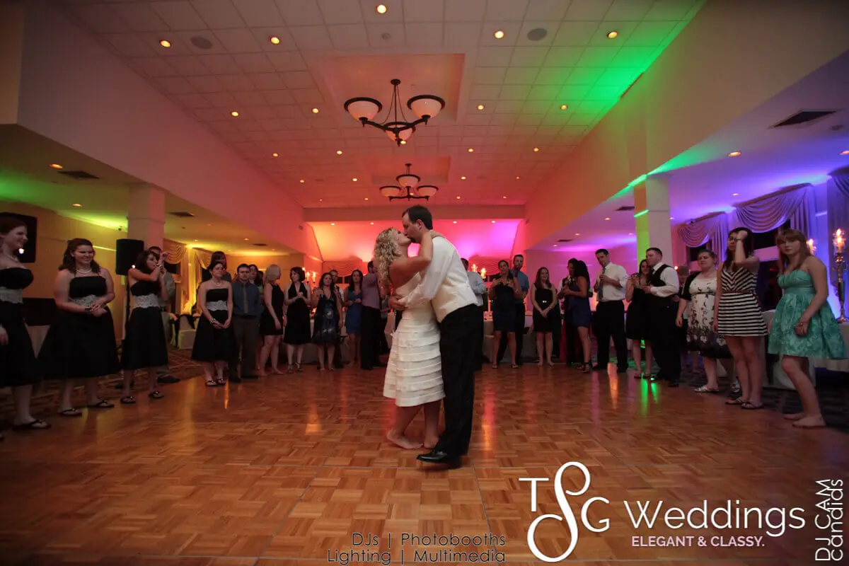 Wedding celebration and lighting at Atkinson Country Club, gallery photo 13