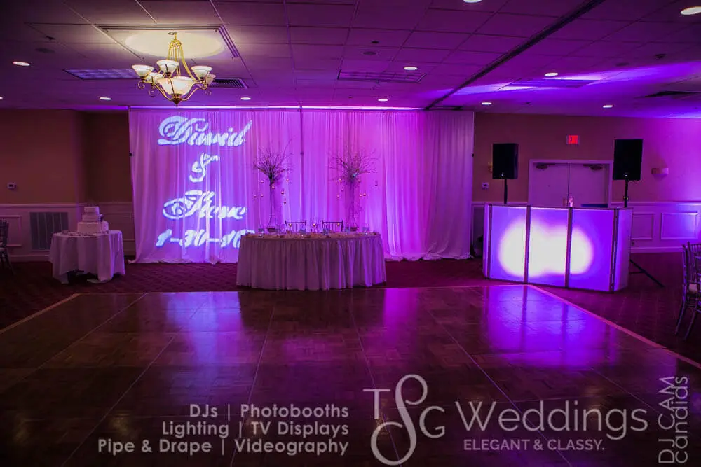 Wedding celebration and lighting at Holiday Inn Peabody, gallery photo 4