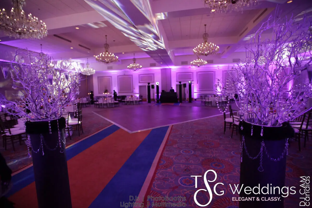 Wedding celebration and lighting at Sheraton Hotel Framingham, gallery photo 4