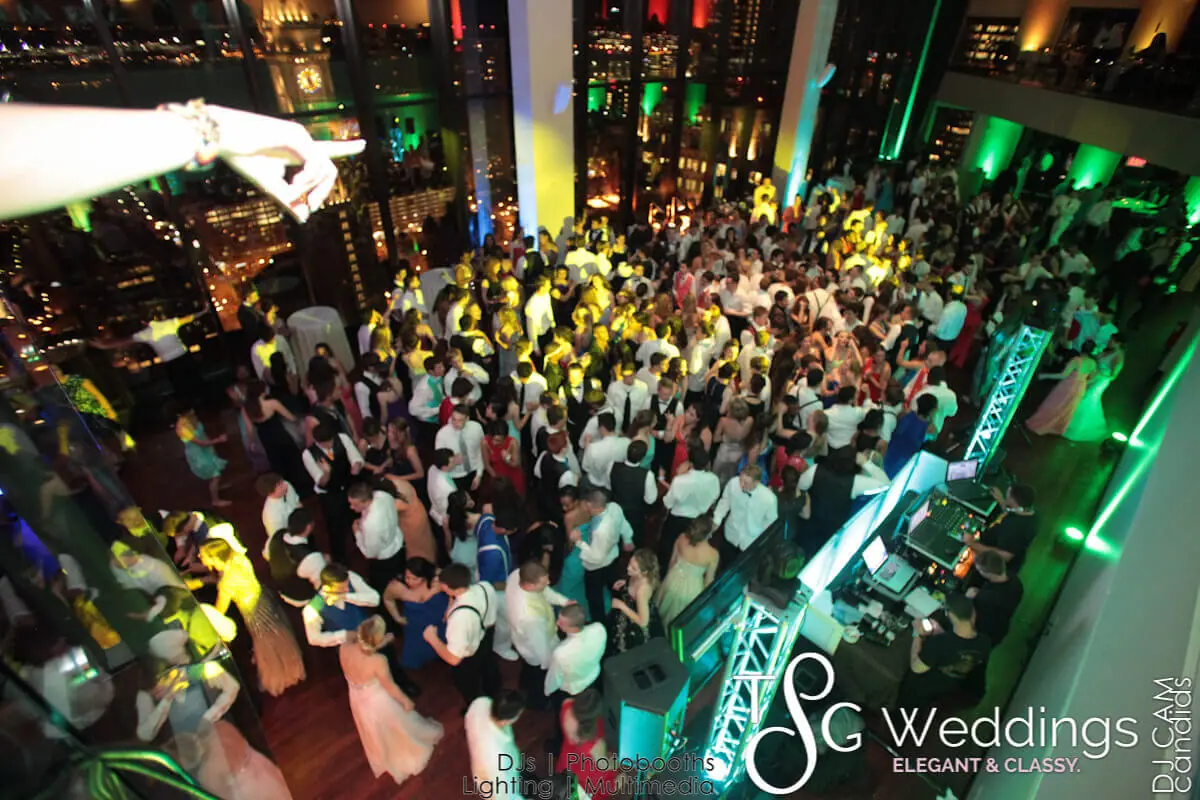 Wedding celebration and lighting at The State Room, gallery photo 6