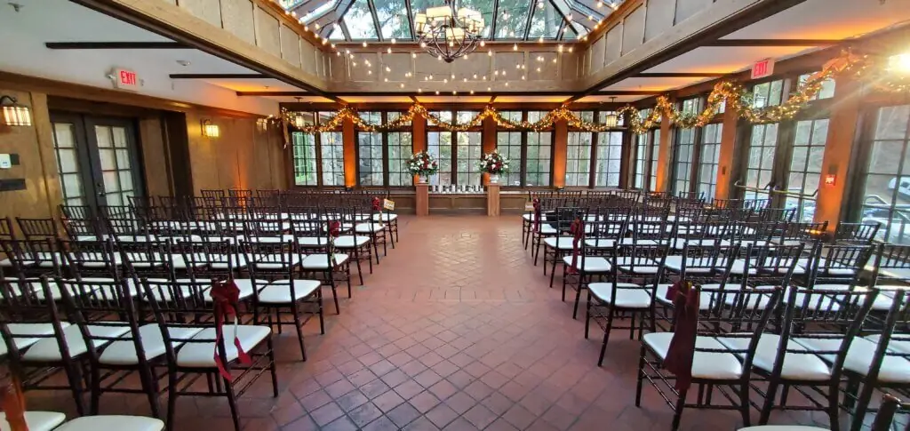 Wedding celebration and lighting at Willowdale Estate, gallery photo 49
