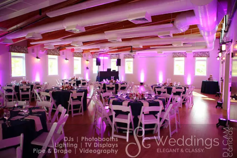 Wedding celebration and lighting at Heritage Museum And Gardens, gallery photo 3