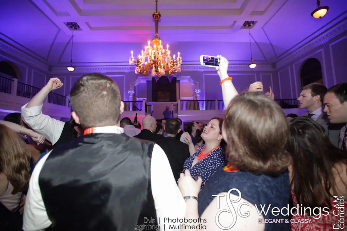 Wedding celebration and lighting at Colonial Hall at Rockafellers, gallery photo 1