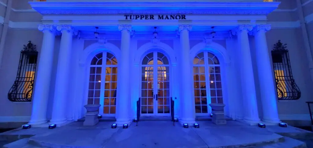 Wedding celebration and lighting at Tupper Manor, gallery photo 20