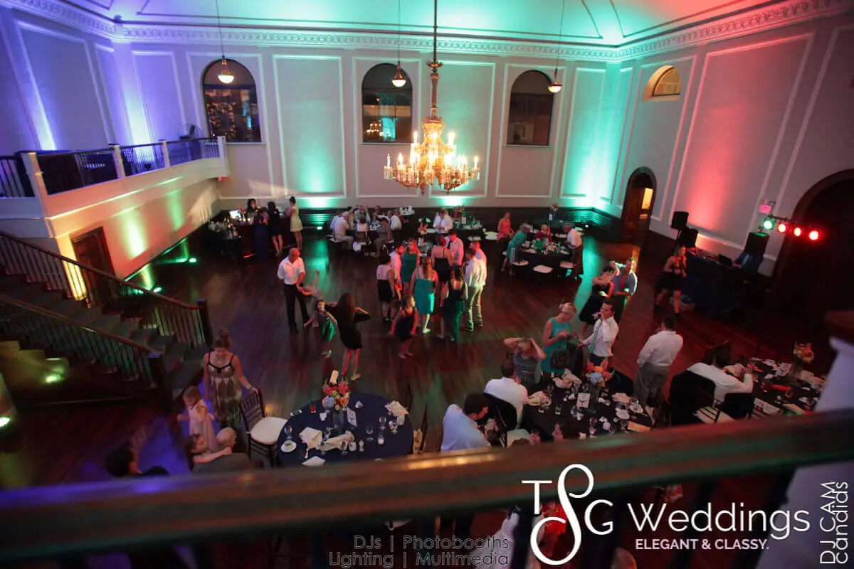 Wedding celebration and lighting at Colonial Hall at Rockafellers, gallery photo 9