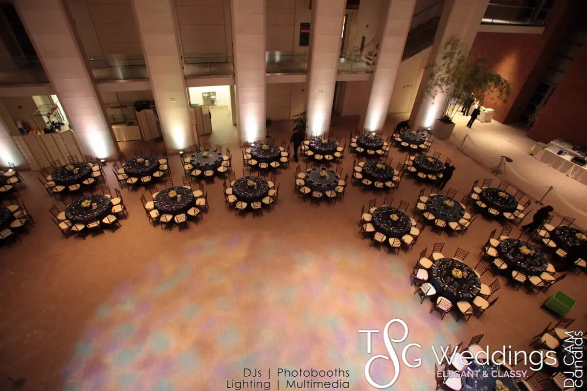 Wedding celebration and lighting at Peabody Essex Museum, gallery photo 4