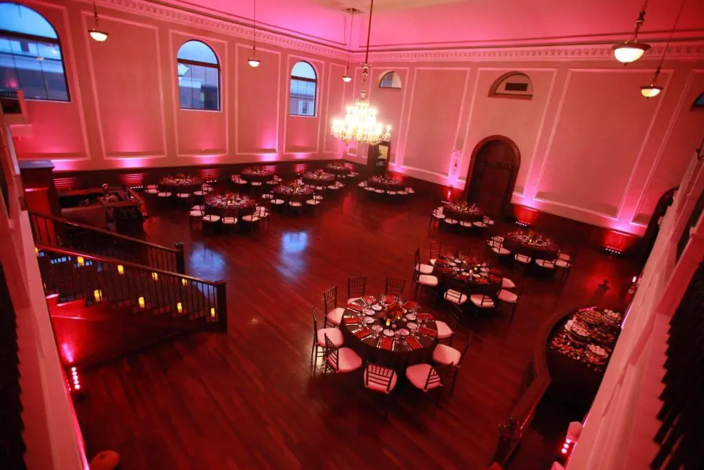 Wedding celebration and lighting at Colonial Hall at Rockafellers, gallery photo 3
